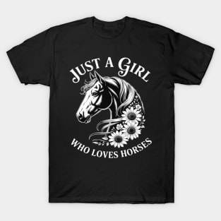 Horse Holder Women's Girls Horse Lovers T-Shirt